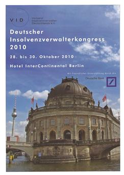 Deutscher Insolvenzverwalterkongress 2010