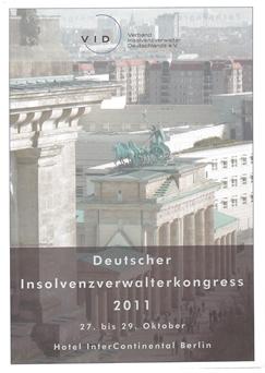 Deutscher Insolvenzverwalterkongress 2011