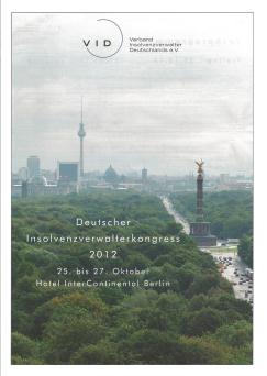 Deutscher Insolvenzverwalterkongress 2012